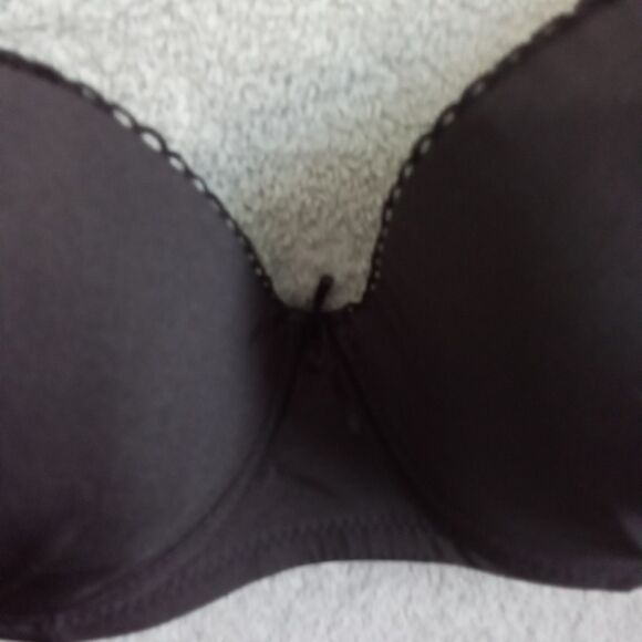 Black Bra 42C‎ Bow Hook And Eye - Picture 2 of 9